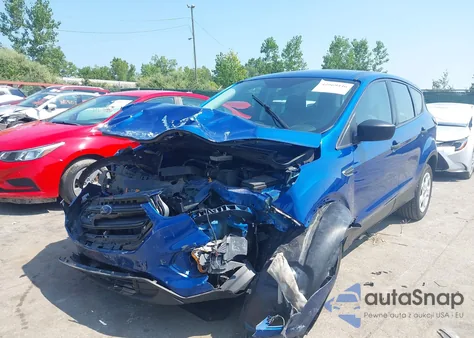 2017 Ford Escape S from USA, damaged, VIN 1FMCU0F75HUB76449